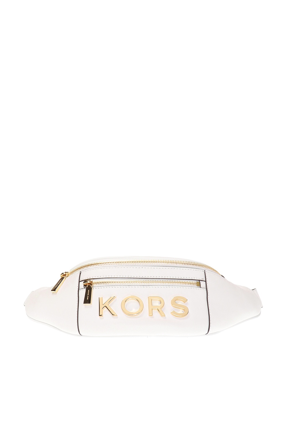 Michael kors sale white belt bag